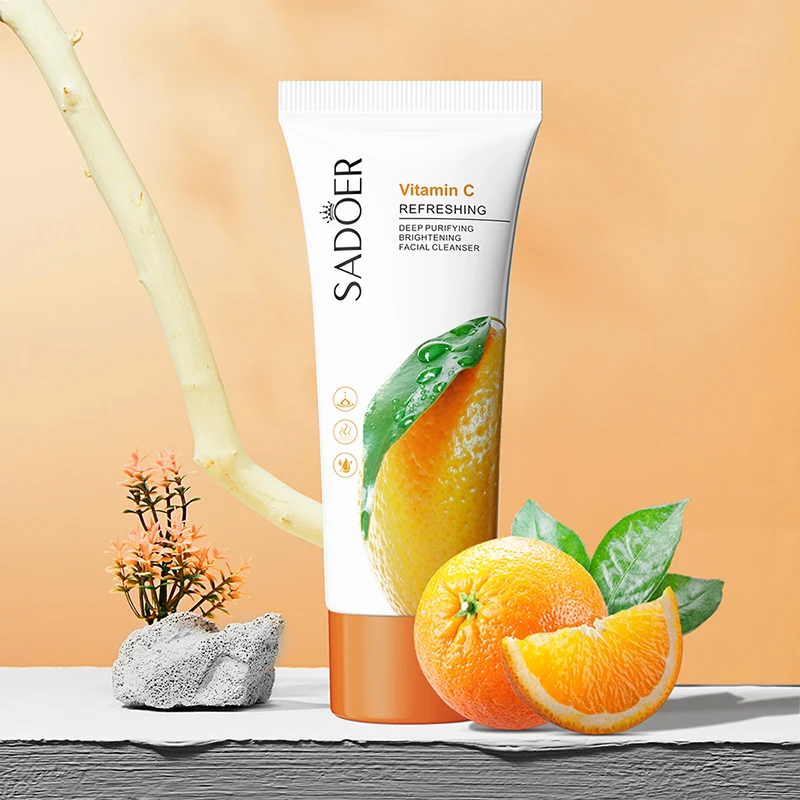 Daily Gentle Nourishing Moisturizing Aloe Vera Face Wash With Vitamin E Nourishing Fruit Scent Face Cleanser For Normal Dry Skin