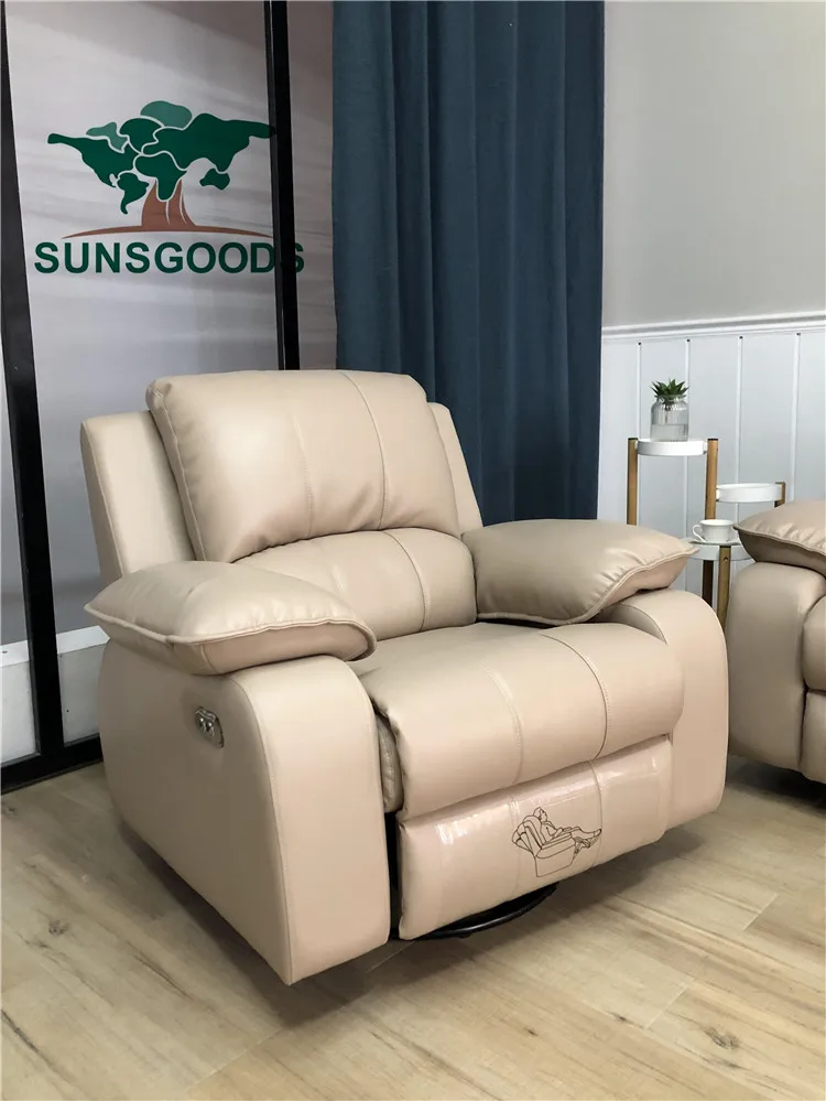 SUNSGOODS high quality premium luxury sofas living room furniture lounge sofa sets Italian modern leather sofa set furniture