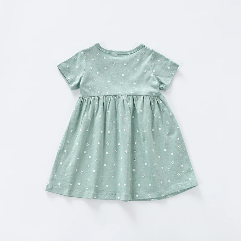 
Floral and srat design cute girls skirts kids clothing 2 pcs sets baby dress girl with 100% cotton 