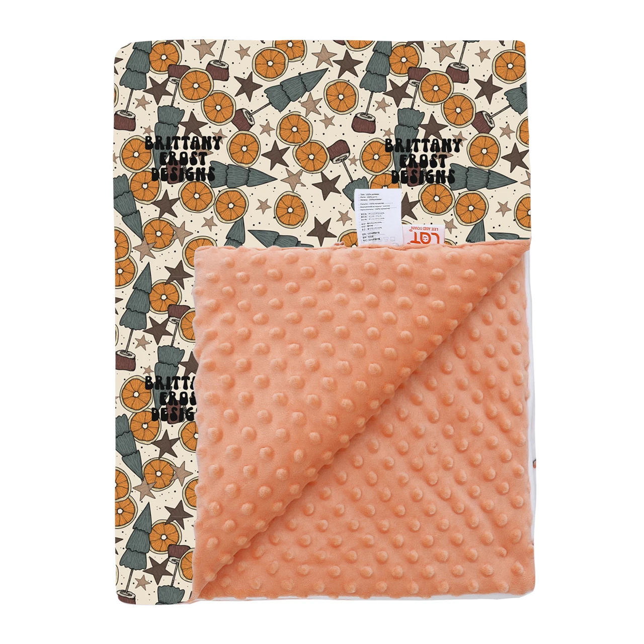 Knitted Baby Rug Crutch Candy Green Monster Custom Kid Carpet Christmas Tree Gift Super Soft Children Blanket