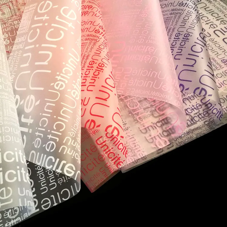 Factory Direct Bouquet Best Quality Waterproof Wrapper 20sheets/bag Foil Wrapping Paper Flower Paper For Packaging