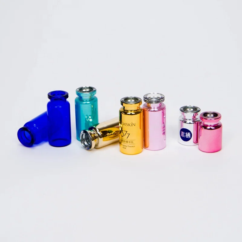 Wholesale Transparent 1ml 2ml 20ml pharmaceutical small sample glass vials with cap for perfume