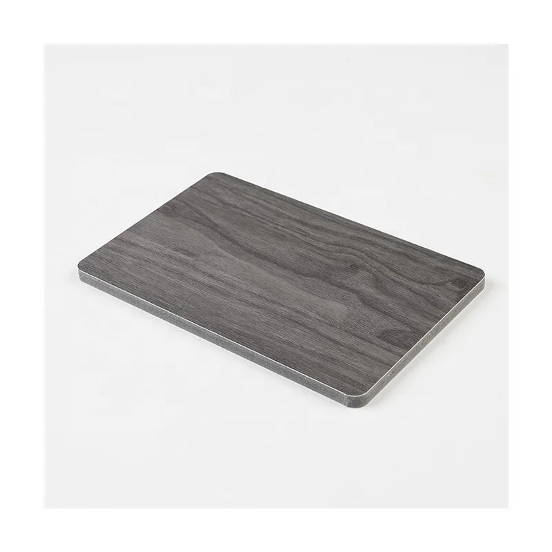 PET 1220x2440mm Decorative Indoor Flat Wall Fiber Panel Bamboo Charcoal Wood Veneer for Home Office
