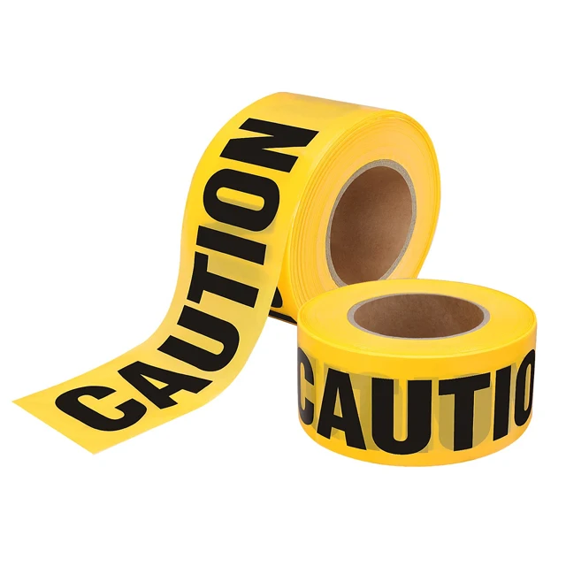 MANCAI Factory Price Caution Tape Custom Underground Caution Tape Pe Caution Tapes