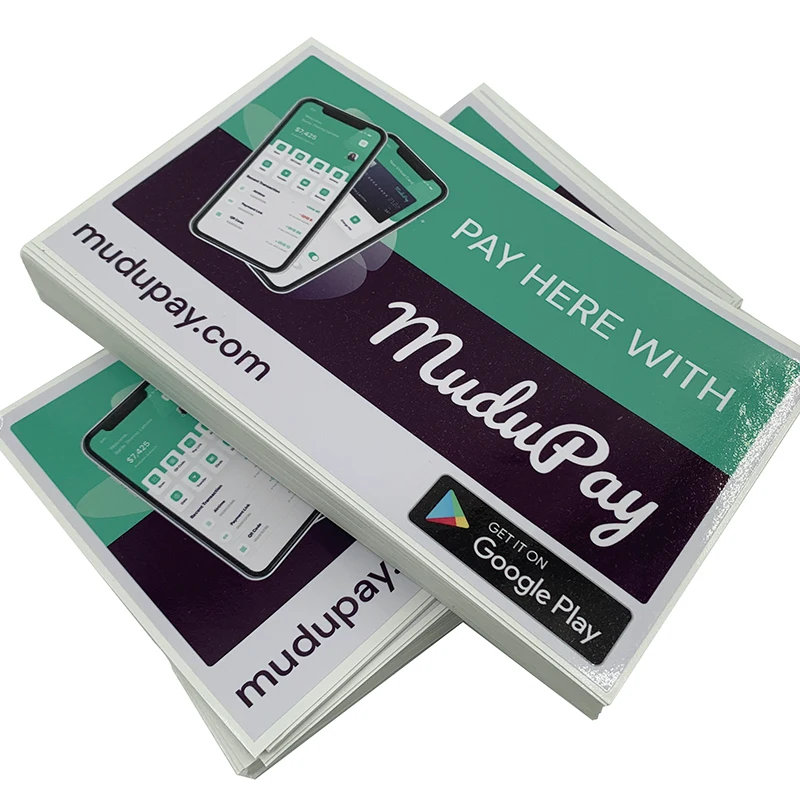 Custom Printing Waterproof Vinyl Stickers Die Cut Logo Sticker