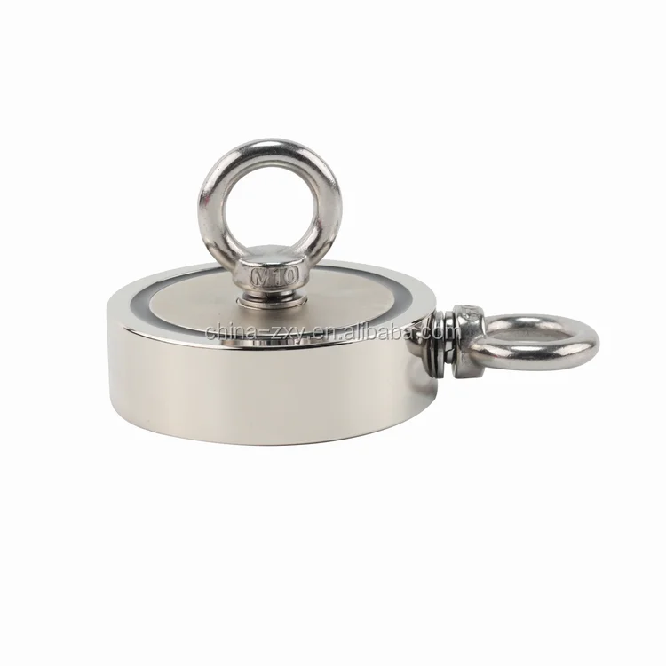 Super Strong D75 MM Fishing Neodymium Magnet Double Side 200KG Pull force