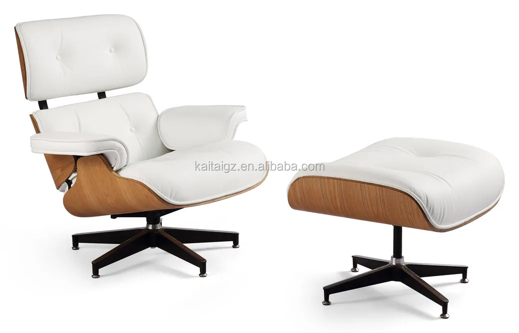 Emas classic chair and footstool for home office