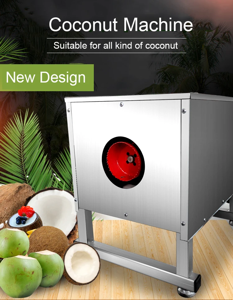 Automatic Commercial Coconut Hole Digging Machine Electric Coconut Hole Opening Machine