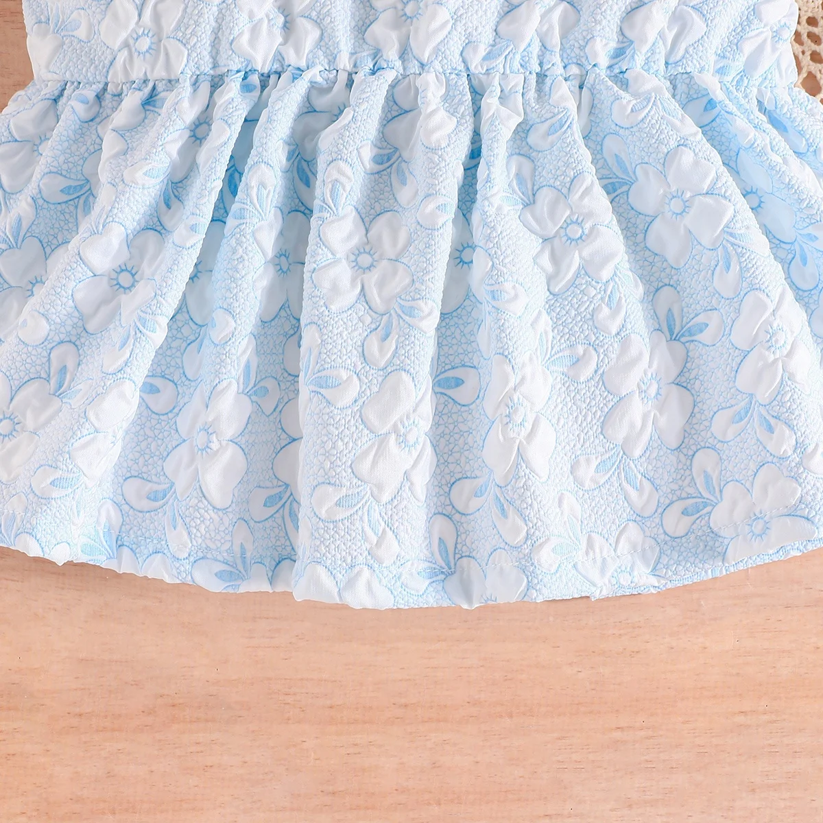 2Pcs Set 6Months - 3 years Newborn Baby Girl Cute Floral Sleeveless Top and Shorts Summer Outfit Toddler Kids Clothing Suit