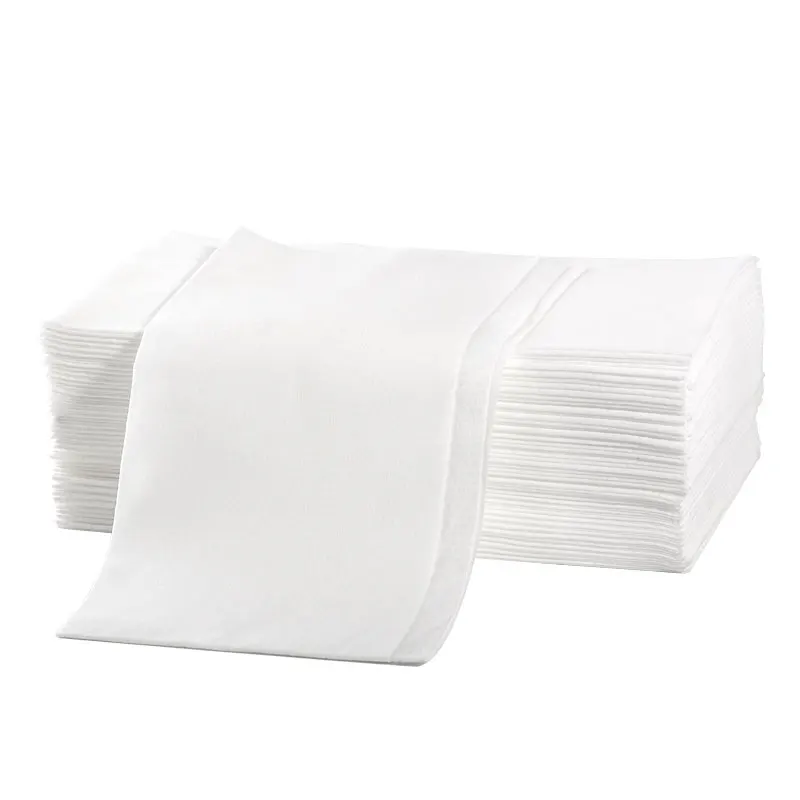 Towel Towels Bath Disposable White Bath Towel Most Popular Disposable OEM ODM Rectangle Nonwoven 100 Bags /carton All-season