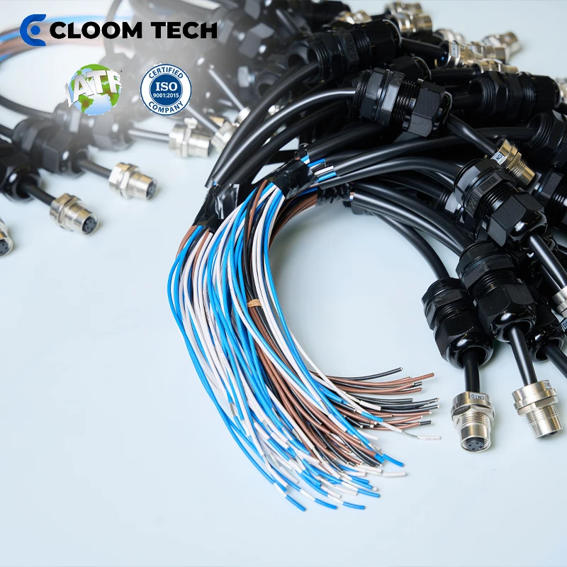 DC Cable with On/Off Switch Cable Assembly 5521 Jack Male to Female Power Cable for LED Lighting Control Rubber Insulation