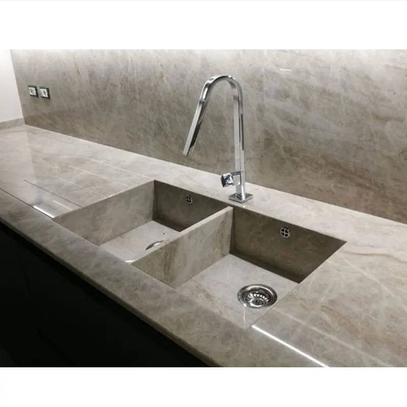 Hot Sale Dolomite Taj Mahal Stone Furniture Bathroom Vanity Countertops Indoor Laundrytop Customized Polished slabs