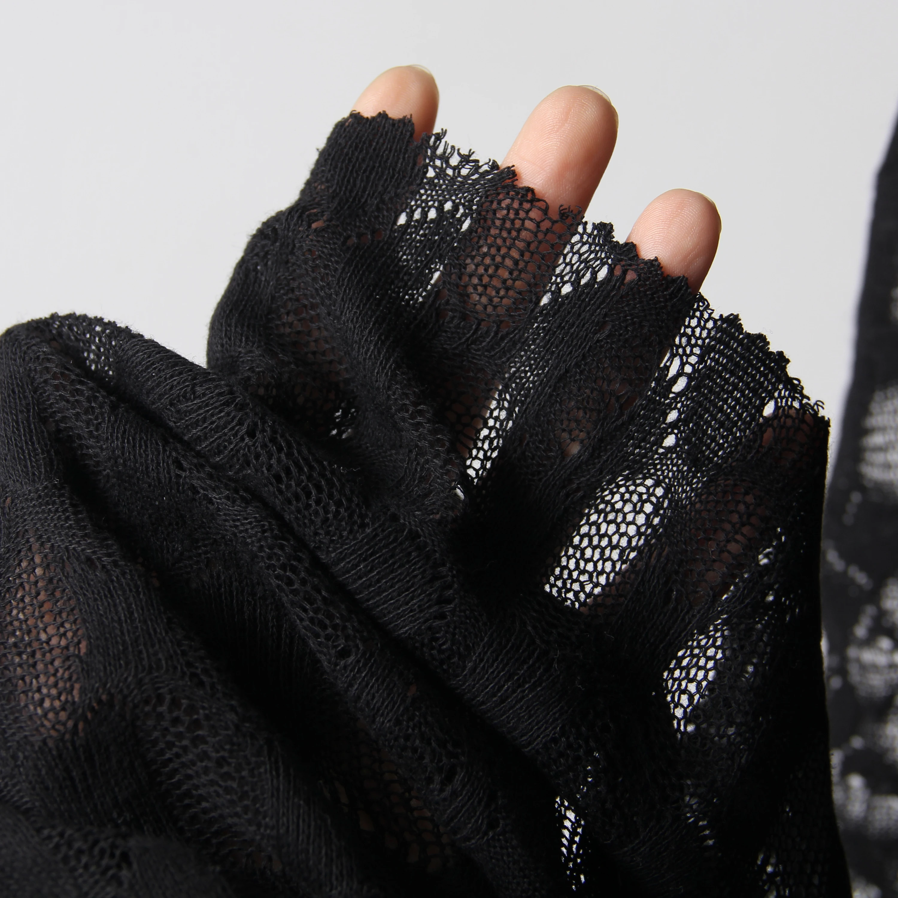New Good Quality Knitting Jacquard Bubble Mesh Fabric Soft, Light and Hollow Texture Polyester Knit Fabric for T-shirt and Shirt