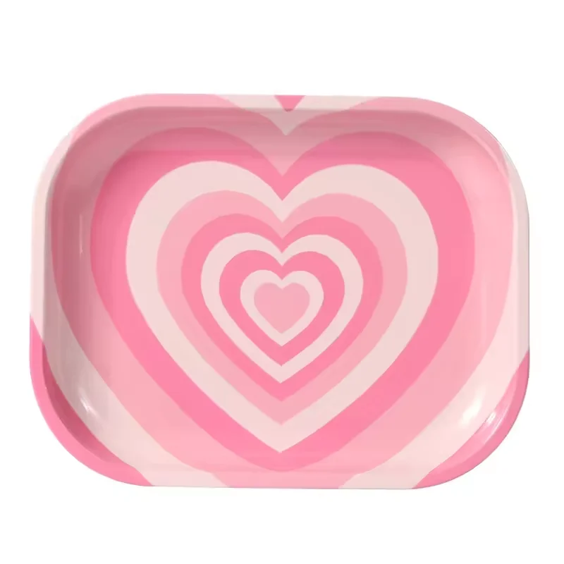 Metal Rolling Tray Tin Herb Smoking Accessories 18*14cm Smoke Tobacco Roller Tray Plate Wholesale Custom Logo