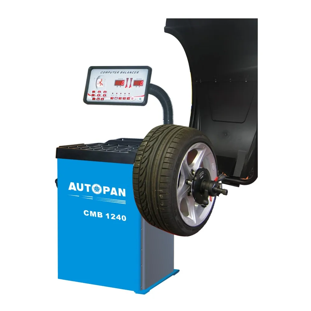 
CMB1240 wheel balancer machine 2D automatic computer balancer with DYN/STA/MOT balancing mode 