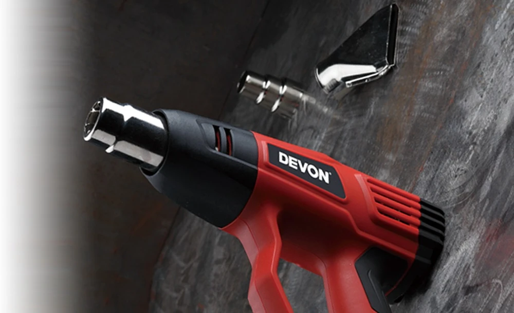 DEVON 3 Air Volume Settings Temperature Control Portable Hot Air Gun