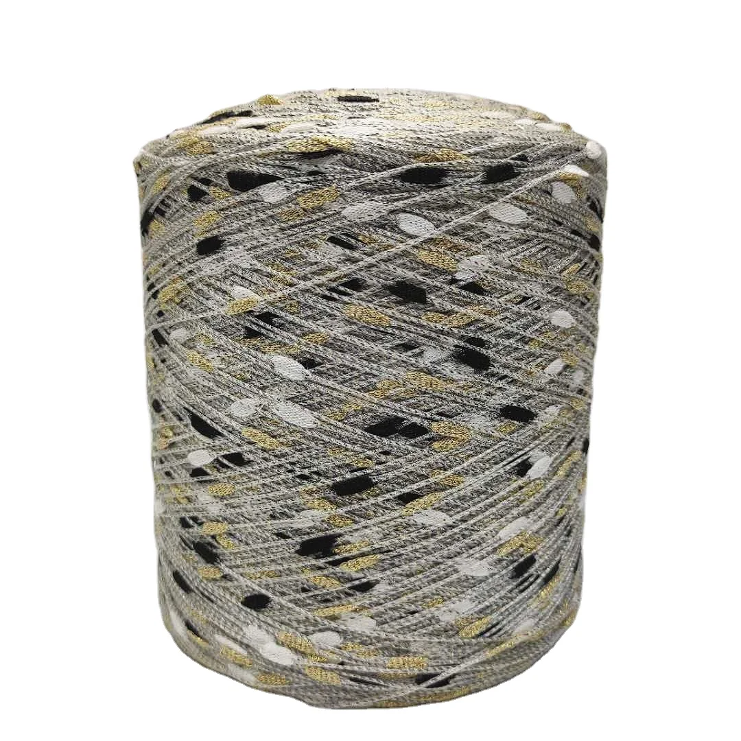 Manufacturer wholesale100% polyester fancy sausage yarn for knitting