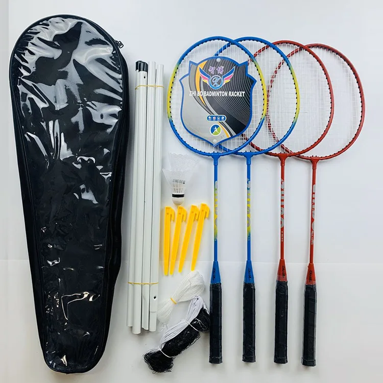 High quality badminton racket with resistance super elastic 4 players badminton racket