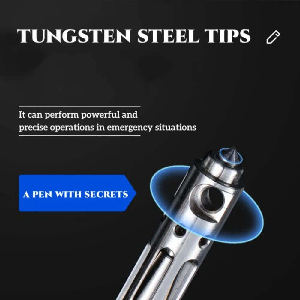 2024 new products Multifunctional Utility Pen Survival Multi Tool Glass Breaker Tactical Pen For Self Defense Pen