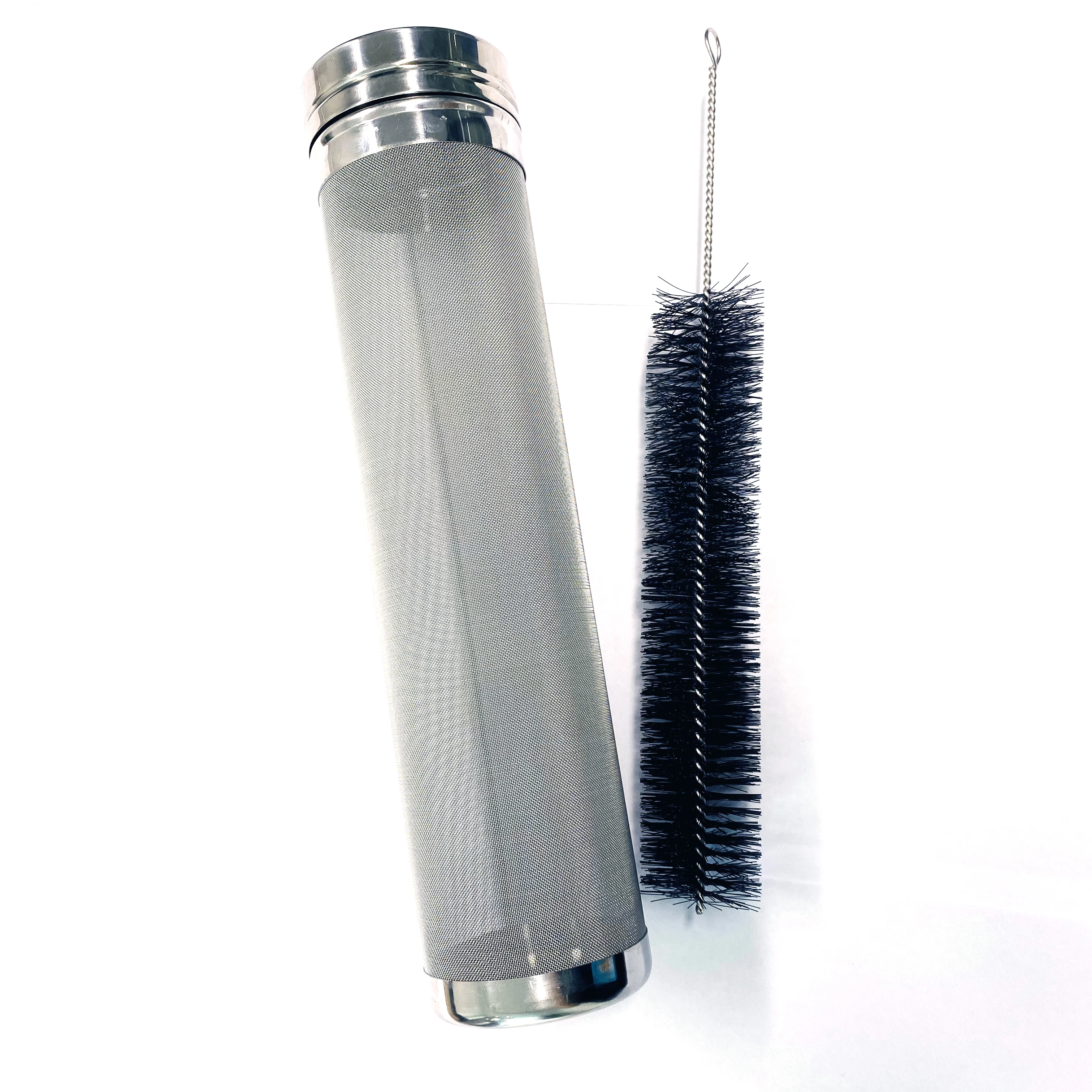 7x 29cm 304 Stainless Steel Hops Filter Barrel, Cylinder Mesh Bucket Strainer, Homebrew Beer Filter