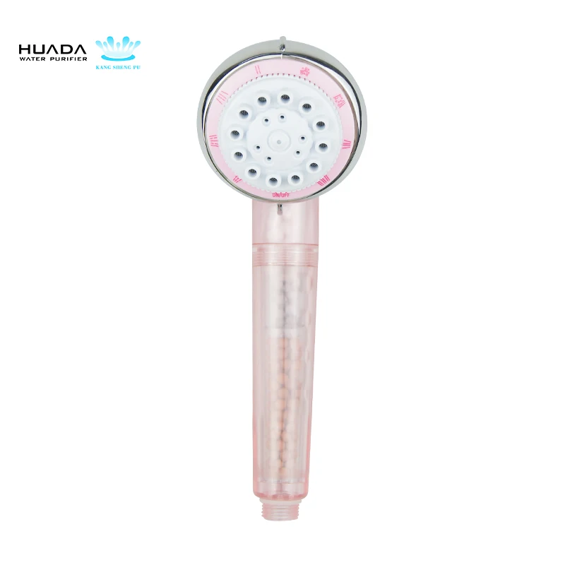 Multi-Function Handheld High Pressure Shower Head Handle Shower Filter Wall Mount Handheld Shower Head