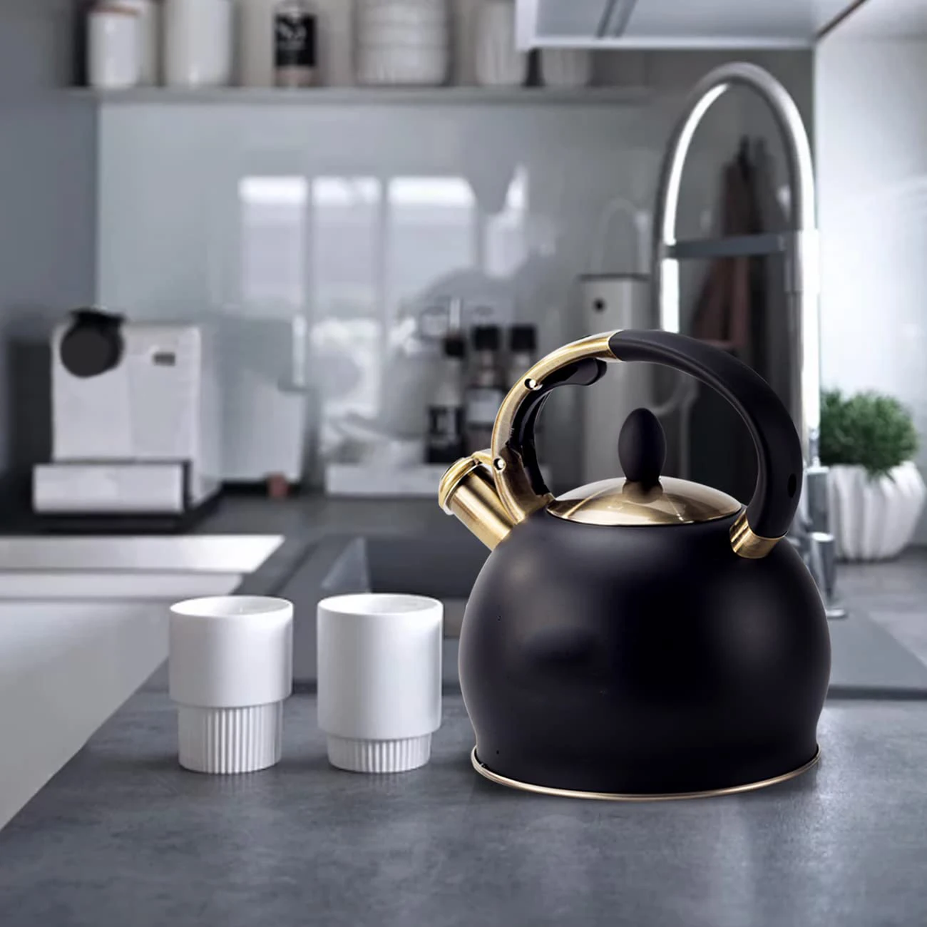 Чайник для воды со свистящим покрытием и логотипом на заказ, чайник из нержавеющей стали, чайные горшки