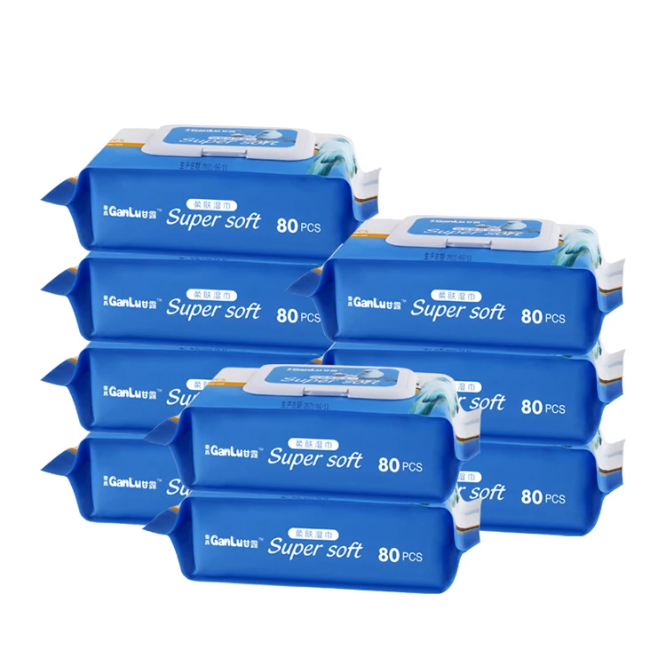 Производители, мягкие, приятные на ощупь, Пластиковые органические детские влажные салфетки с частной этикеткой