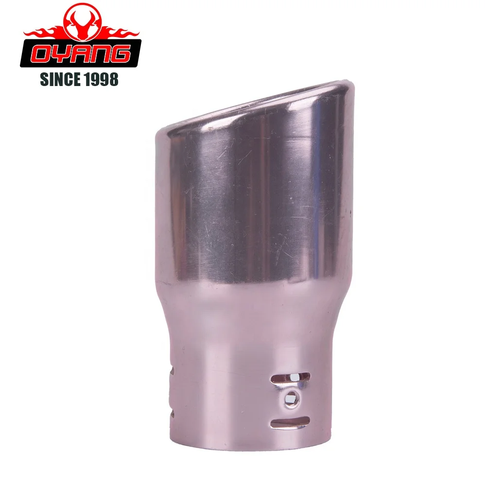 Oy165 High Blue Red Carbon Aluminium Universal Car Exhaust Engine Exhaust Tips