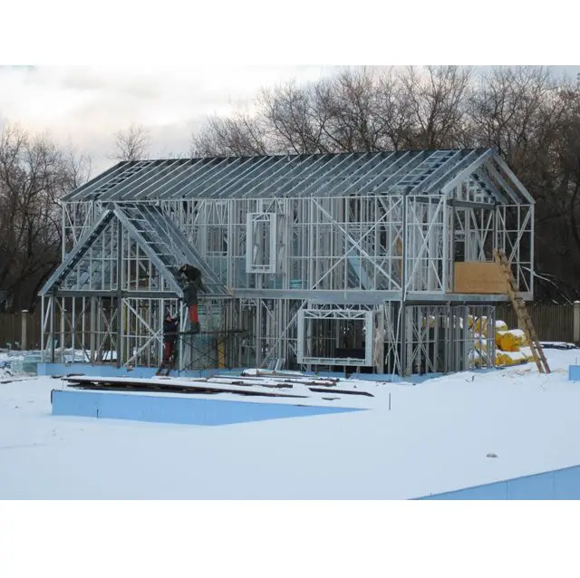 High quality prefab houses/Light gauge steel structure houses