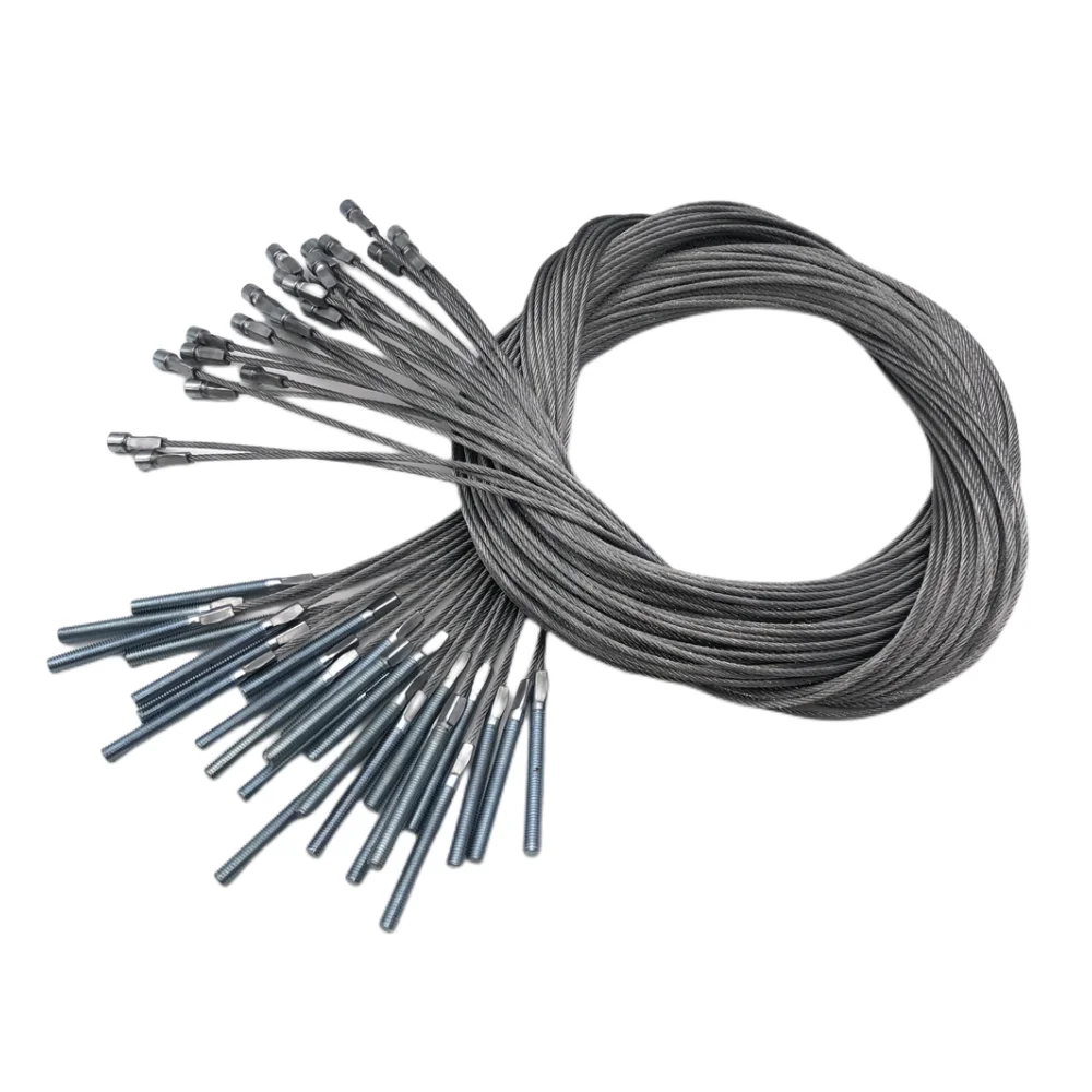 Zowee Elevator Door steel wire rope for 700mm center opening door 2715mm*3.2mm