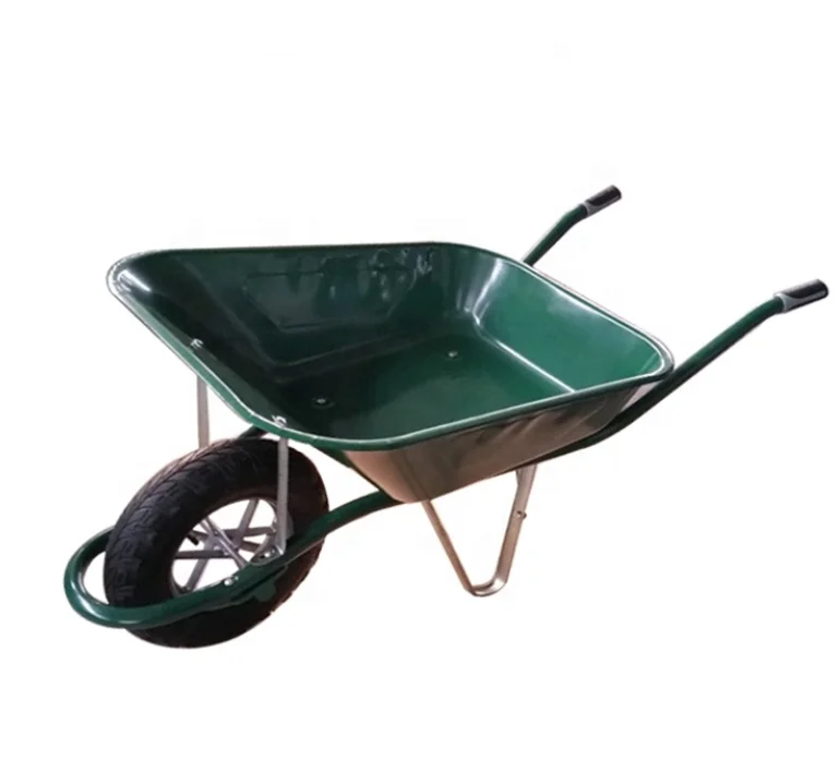 65L Heavy Duty Haemmerlin Construction Wheelbarrow with Customized Colorful Handle Grip