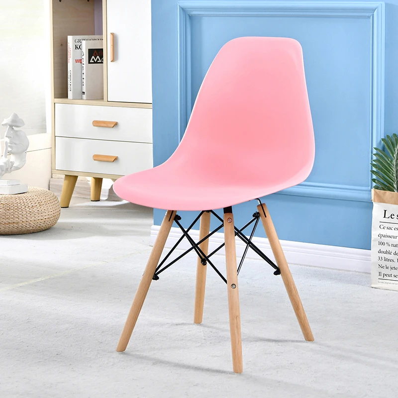 
China Manufacturer Household Furniture Wholesale Multi-color Optional Nordic Style Dining Chair Customize Modern Design 