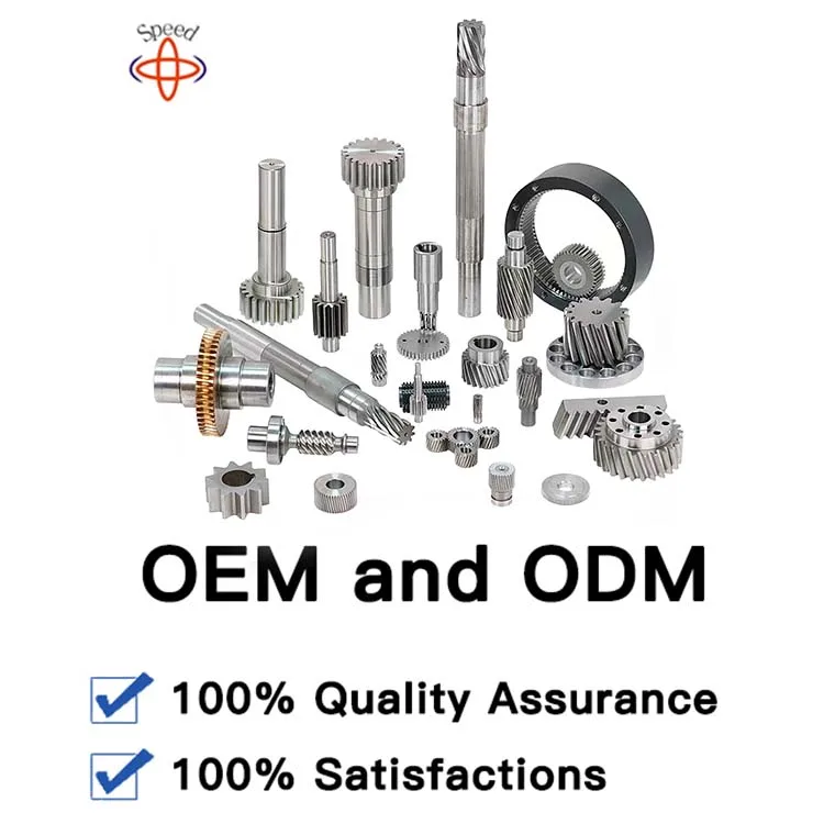 Oem Odm fabrications service Factory Special Custom Made sizes Powder Metallurgy drive Helical External Gear Ring set With Hub