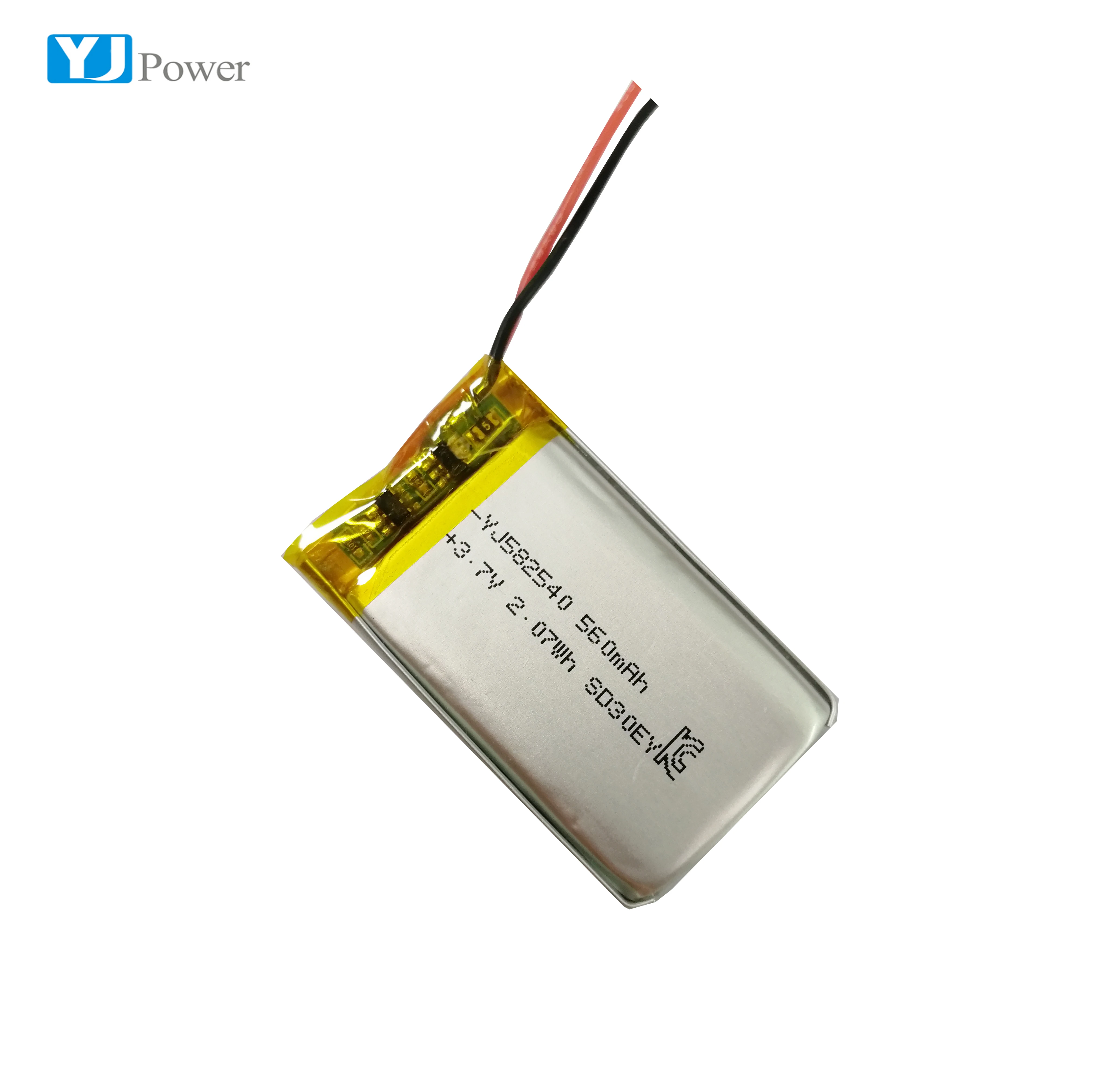 KC UL1642 certificates lithium batteries 800mAh 3.7v polymer battery 800mAh polymer lithium ion batetry 802540