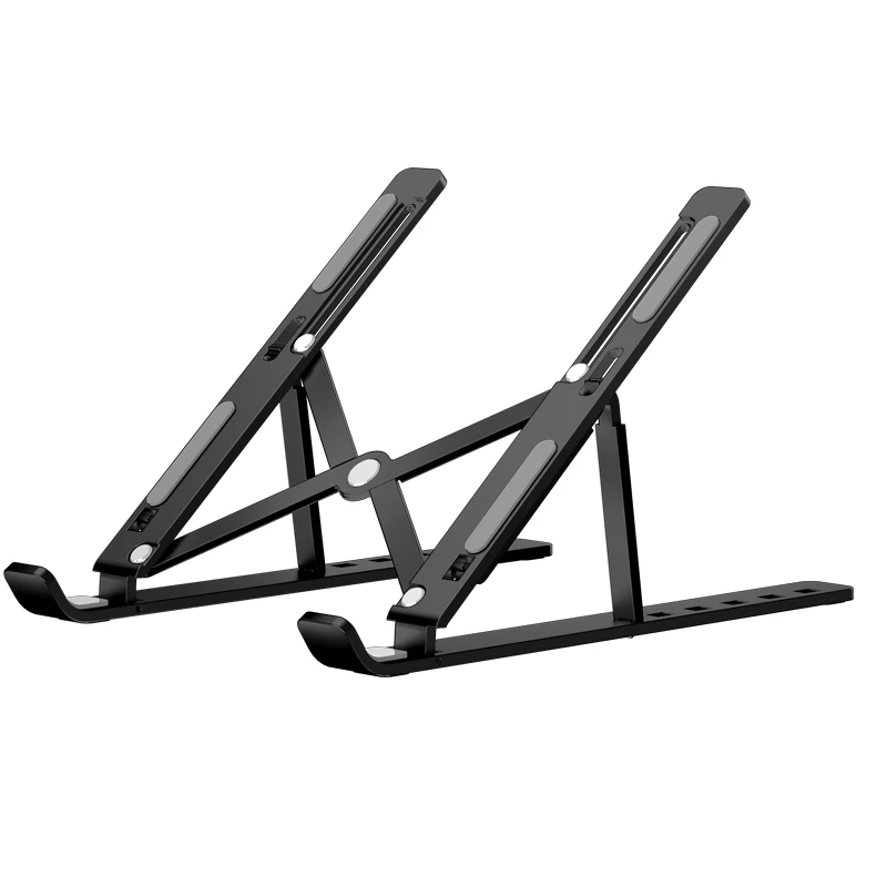 Портативная Регулируемая Алюминиевая Эргономичная подставка для ноутбука Складная