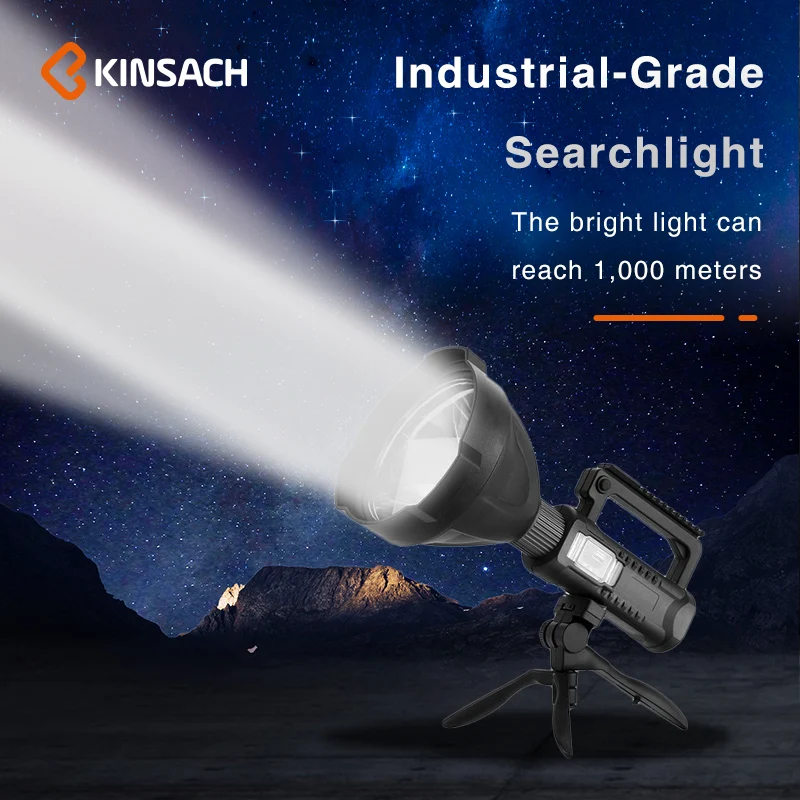 Wholesale 20w Four Stage Switch 1000lm Led Super Power Search Light Wireless Zoomable 12v/24v Searchlight