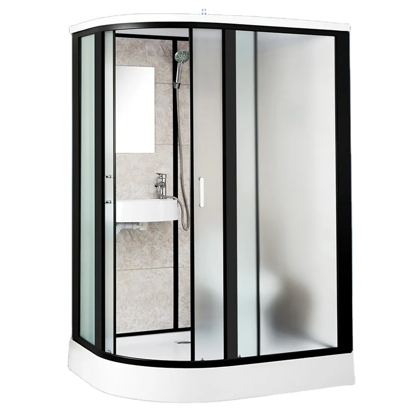All in one prefab bathroom modular square bathroom pods prefabricated modular complete