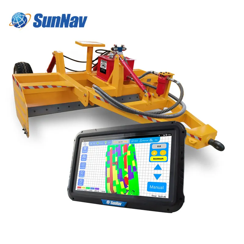 agricultural machinery GPS agriculture land leveling system sunnav AG2000M slope leveling Field Level II