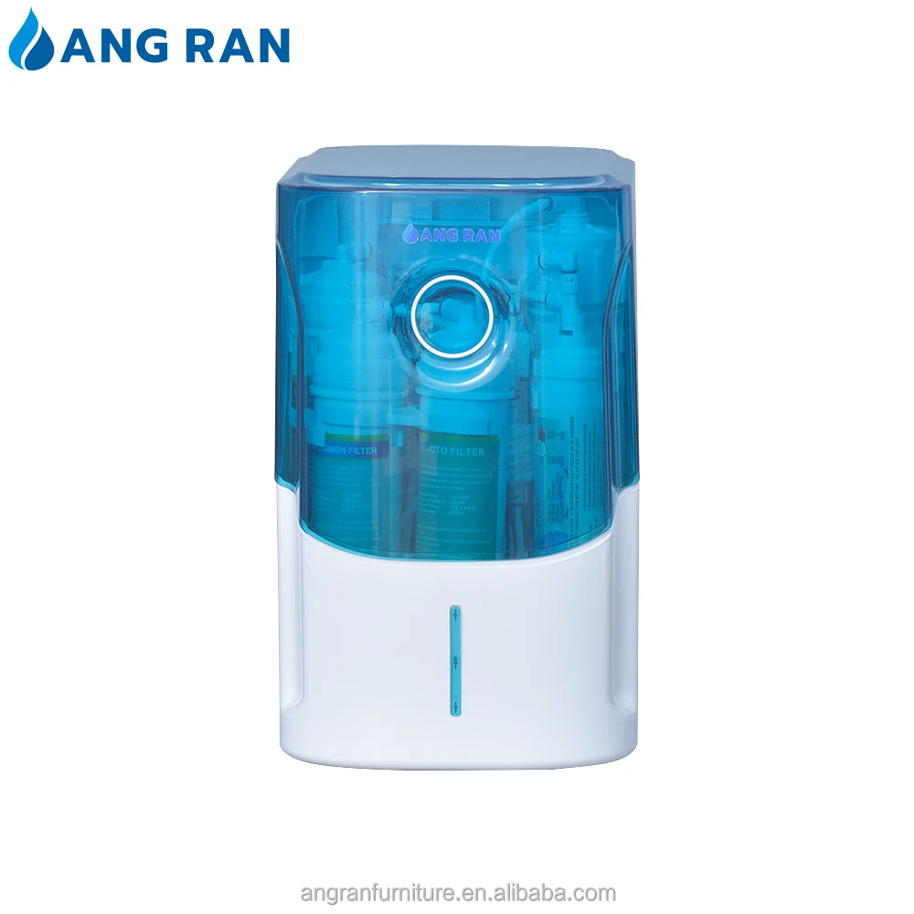 Home Drinking Water Machine RO Filter System 5 Stage for Kitchen Water Purifier Laser Printing AR Support Electric English 24V