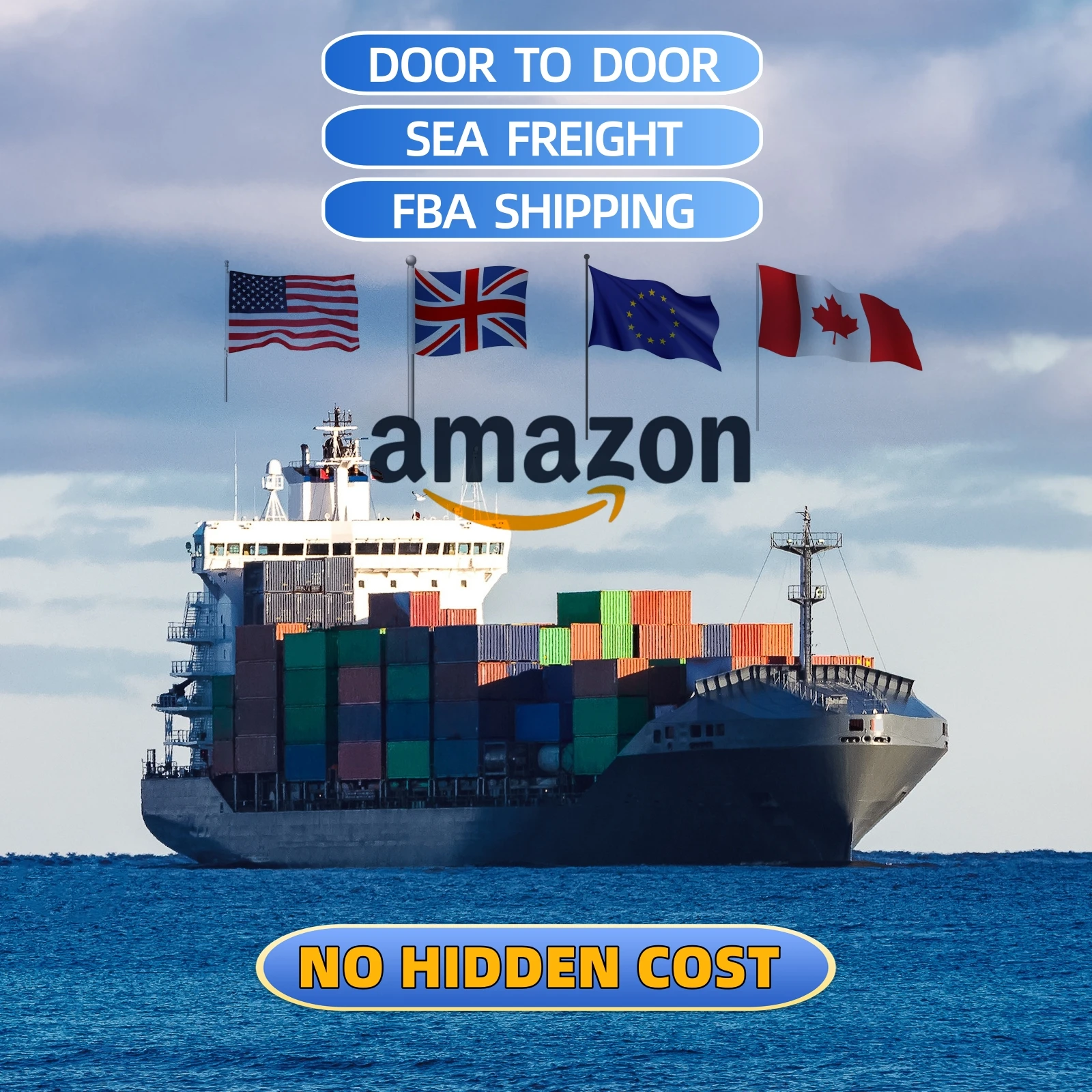 Professional And Cheapest Services Logistics LCL China To USA/Canada/UK/Europe Freight Forwarder