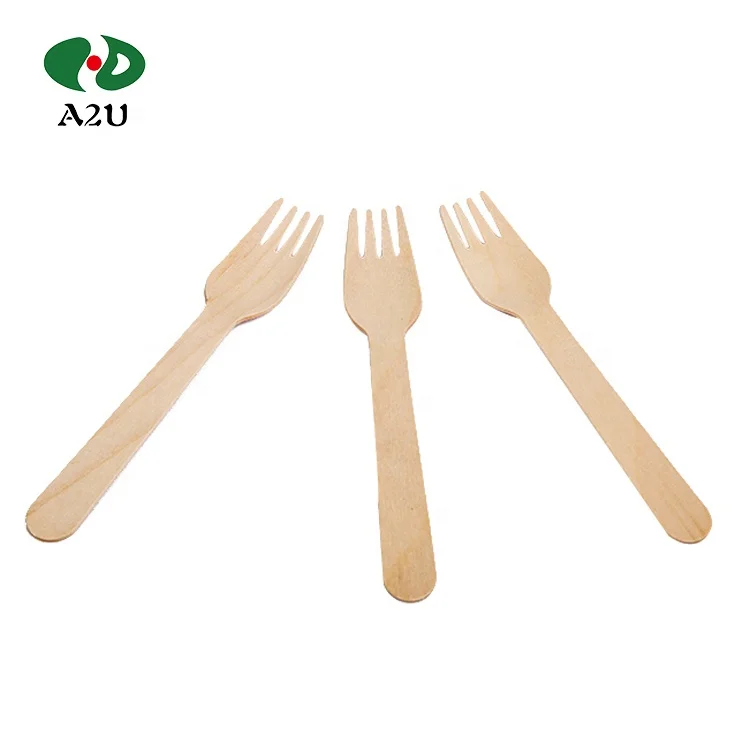 Parrot rawdisposable recycling wood knives spoons biodegradable wooden spoon and fork