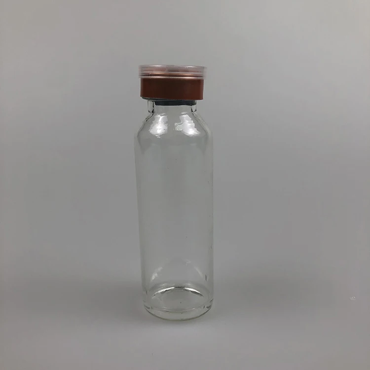Transparent medical use clear tubular 30ml 1 oz pharmaceutical vial injection glass bottle