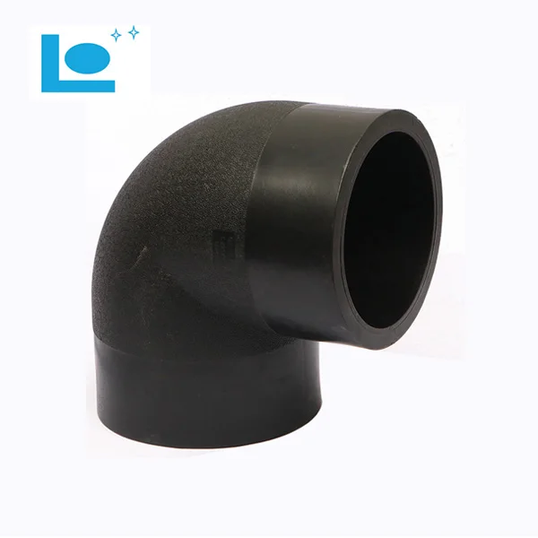 HDPE трубы стыковой фьюжн изгиб 90 градусов локоть pe100