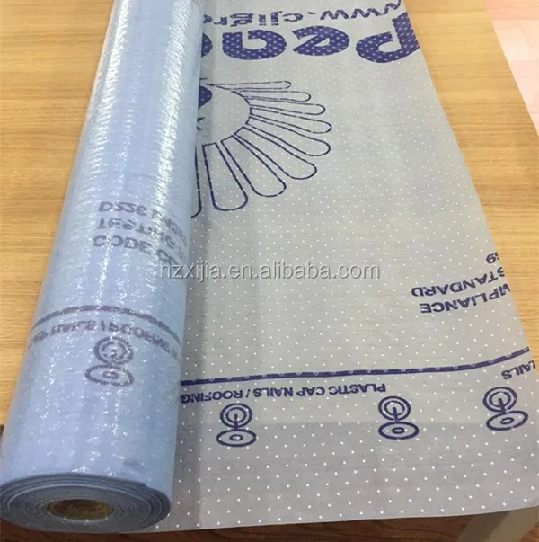 High Quality Synthetic roof felt Waterproof roof  UV resistant  underlayment for  building   perferential price