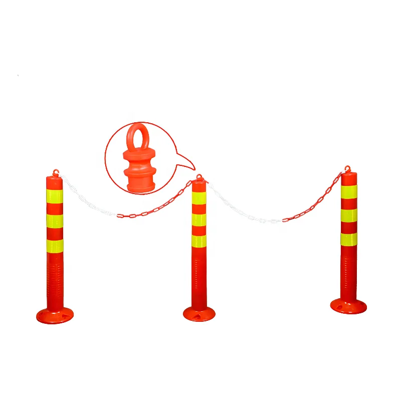 Hot-selling 450~750MM Pu Traffic Delineator Flexible Delineator Post Reflectors