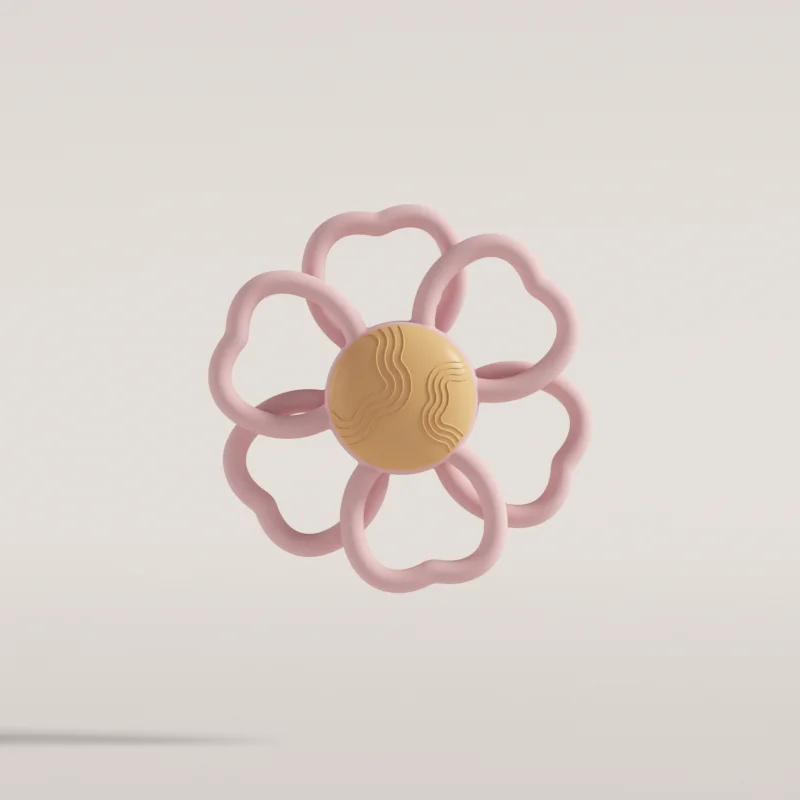 Custom Children Kids Teether Ball Toys Chewable Sensory Teething Toy Soft Baby Silicone Tooth Glue Hand Scratch Ball