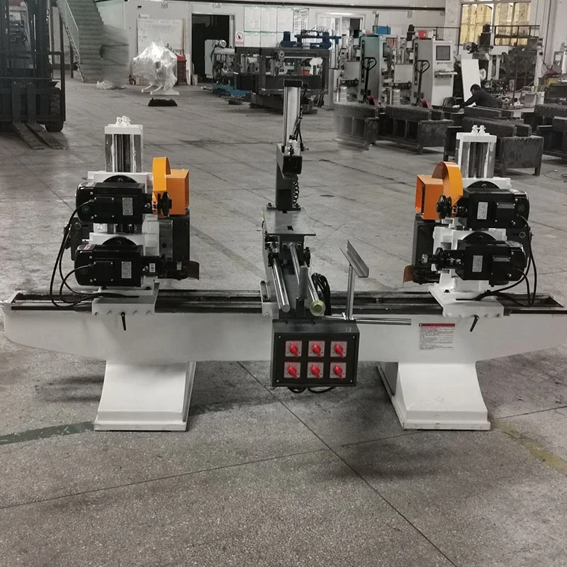 MJ243 woodworking vertical spindle double end sawing machine