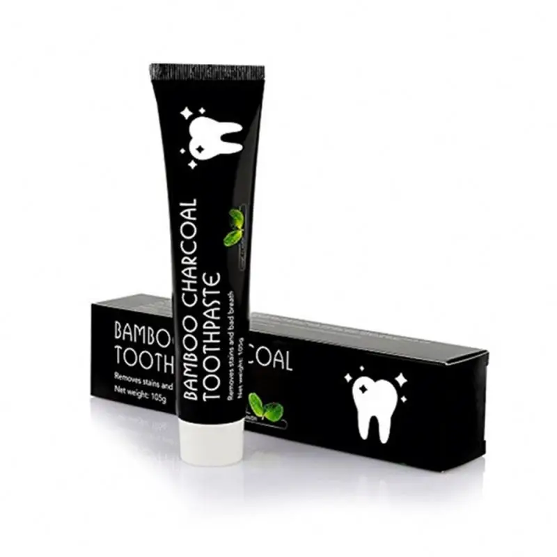 Private Label 100% Natural Activated Bamboo Charcoal Toothpaste