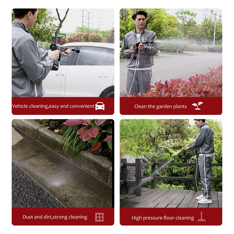 Hot selling 12V portable water jet car cordless