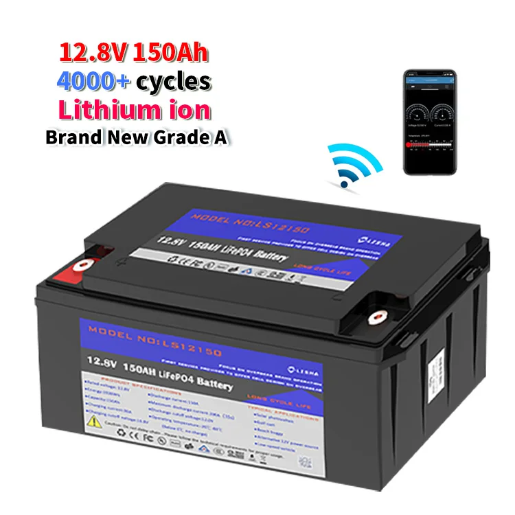 Lisha Best Seller Rechargeable Lithium Battery Pack 12.8V 150Ah LiFePO4 Lithium ion Battery With Good Product Quality